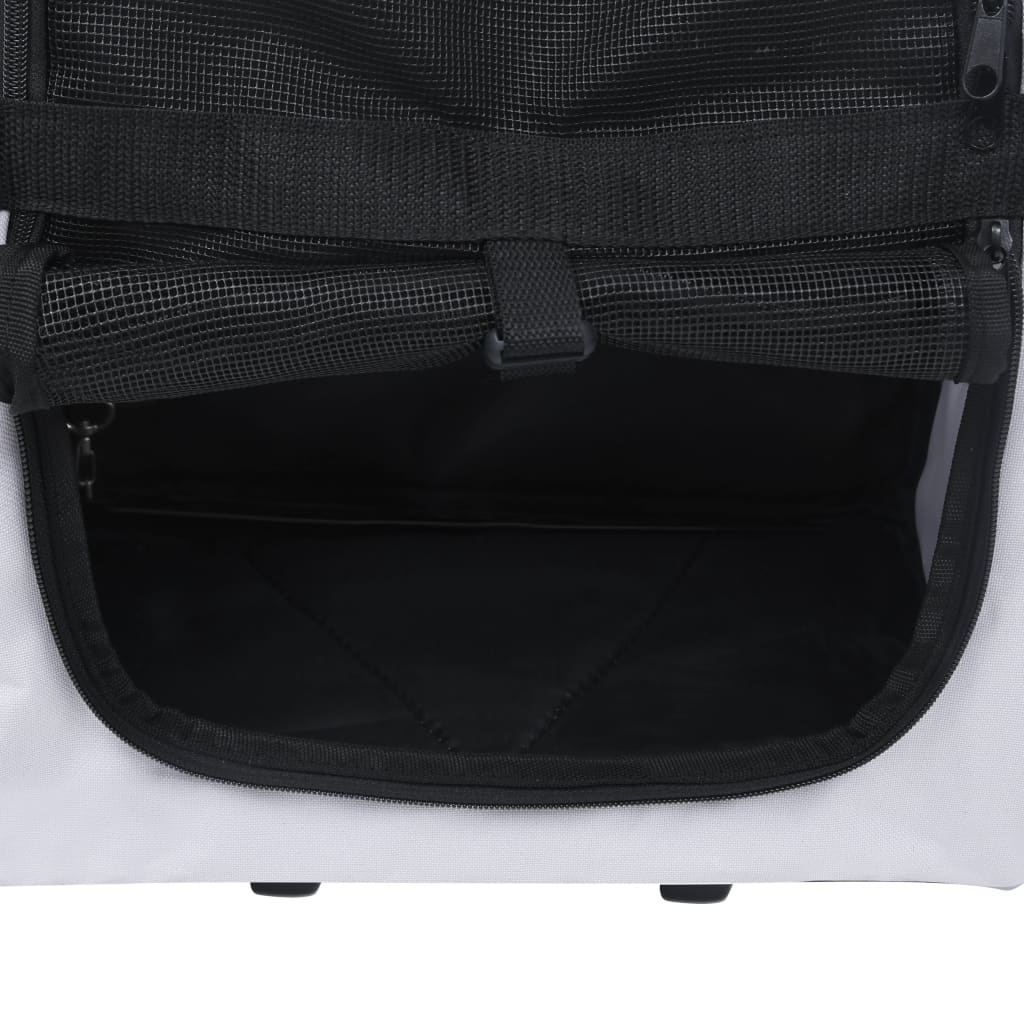 Berkfield Foldable Multipurpose Pet Trolley Grey