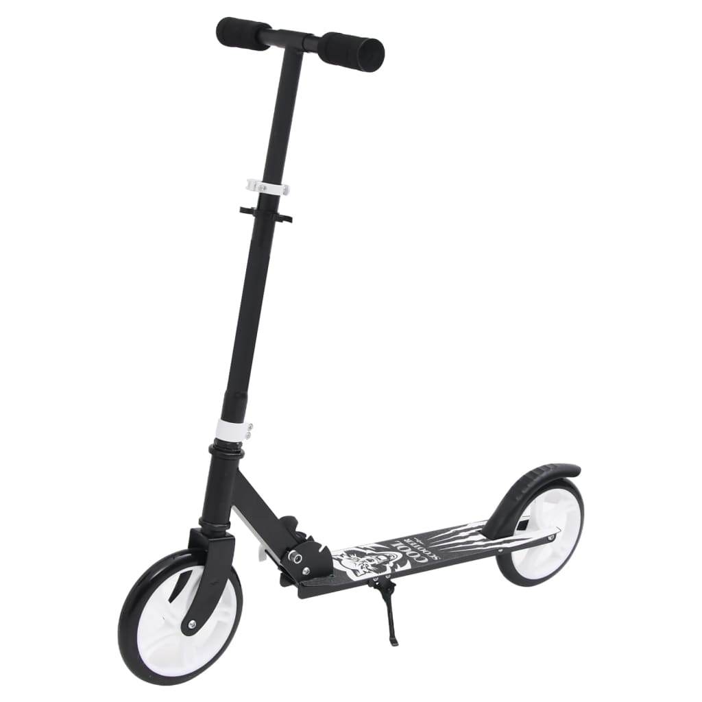 Berkfield 2-Wheel Children Scooter with Adjustable Handlebar Black