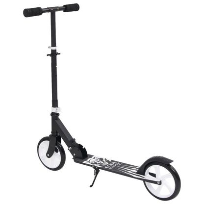 Berkfield 2-Wheel Children Scooter with Adjustable Handlebar Black