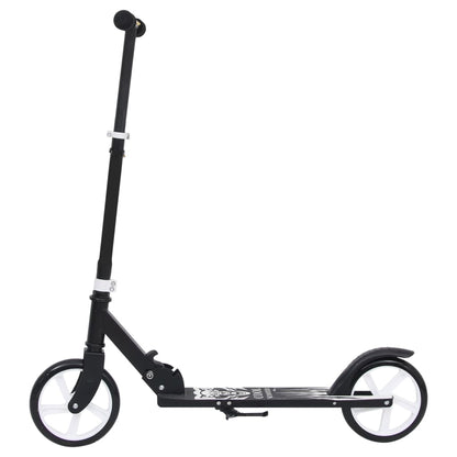 Berkfield 2-Wheel Children Scooter with Adjustable Handlebar Black