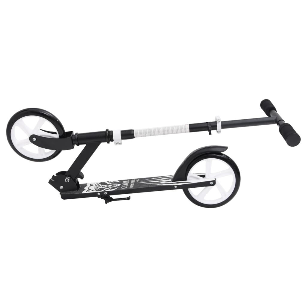 Berkfield 2-Wheel Children Scooter with Adjustable Handlebar Black