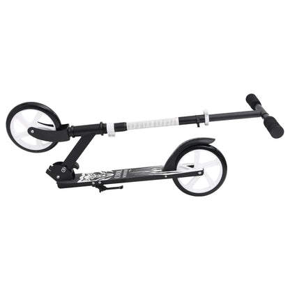 Berkfield 2-Wheel Children Scooter with Adjustable Handlebar Black