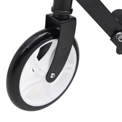 Berkfield 2-Wheel Children Scooter with Adjustable Handlebar Black