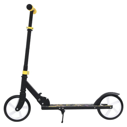 Berkfield 2-Wheel Children Scooter with Adjustable Handlebar Yellow