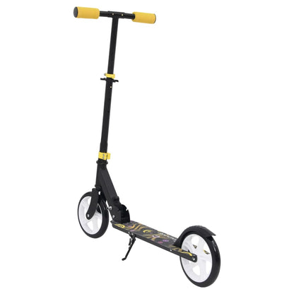 Berkfield 2-Wheel Children Scooter with Adjustable Handlebar Yellow