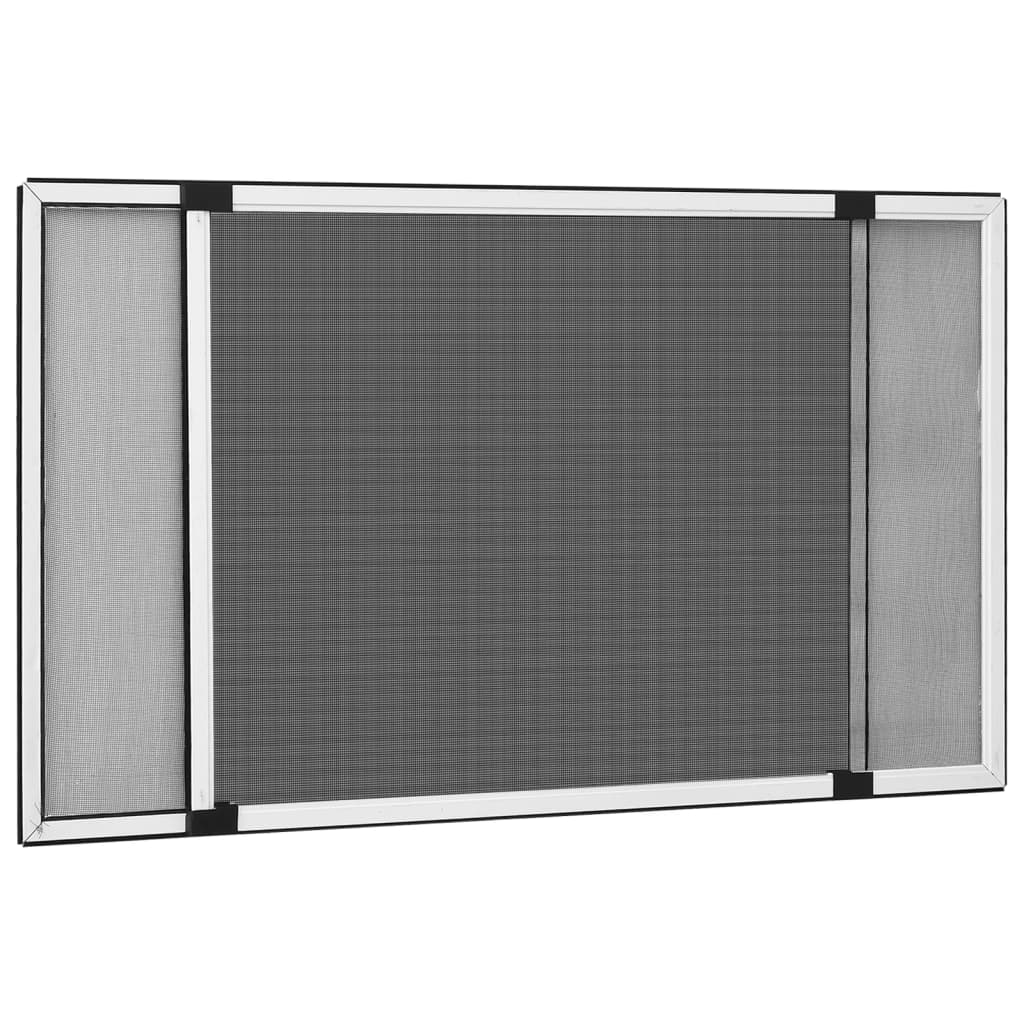Berkfield Extendable Insect Screen for Windows White (100-193)x75 cm
