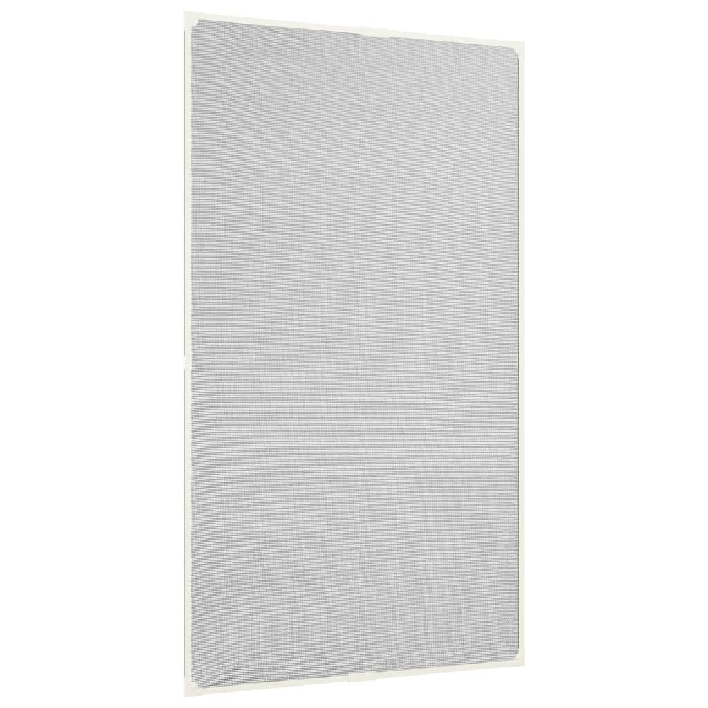 Berkfield Magnetic Insect Screen for Windows White 80x140 cm Fibreglass