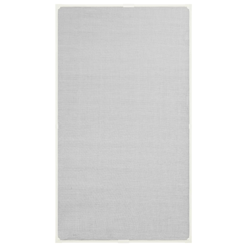 Berkfield Magnetic Insect Screen for Windows White 80x140 cm Fibreglass