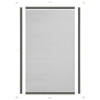 Berkfield Magnetic Insect Screen for Windows White 80x140 cm Fibreglass