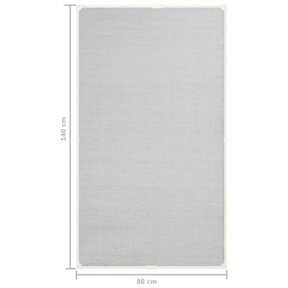 Berkfield Magnetic Insect Screen for Windows White 80x140 cm Fibreglass