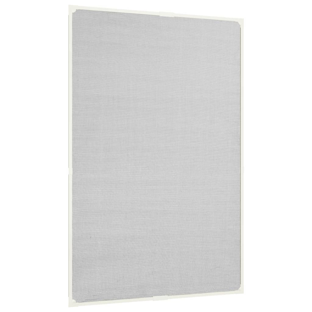 Berkfield Magnetic Insect Screen for Windows White 80x120 cm Fibreglass