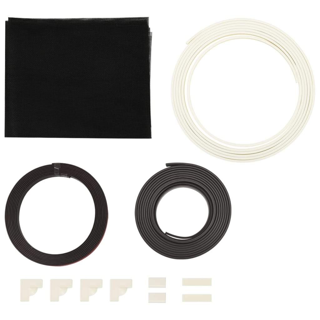 Berkfield Magnetic Insect Screen for Windows White 80x120 cm Fibreglass