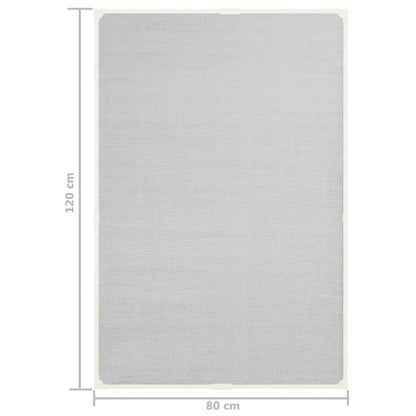 Berkfield Magnetic Insect Screen for Windows White 80x120 cm Fibreglass