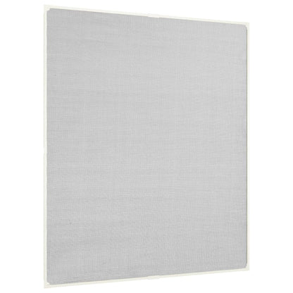 Berkfield Magnetic Insect Screen for Windows White 120x140 cm Fibreglass