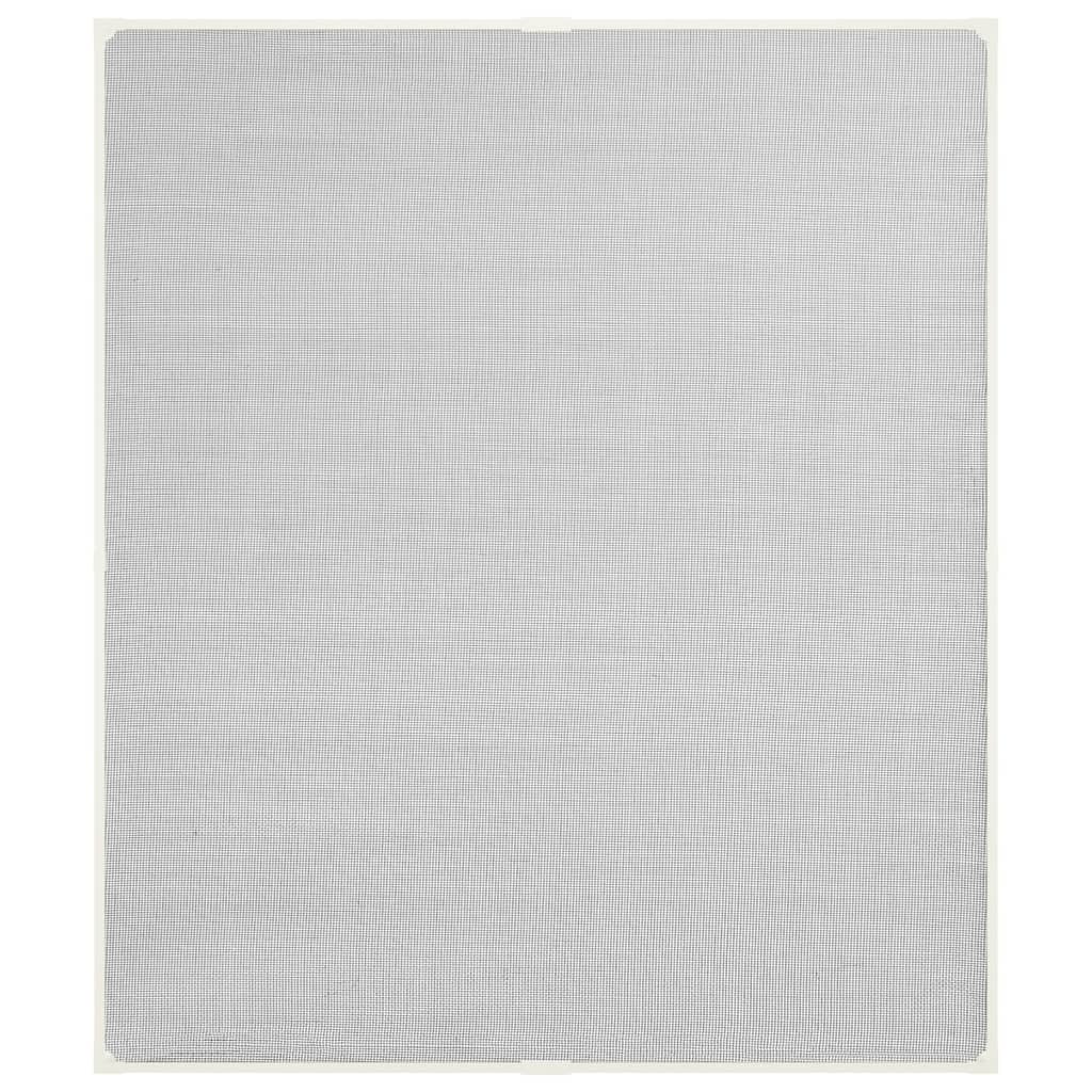 Berkfield Magnetic Insect Screen for Windows White 120x140 cm Fibreglass