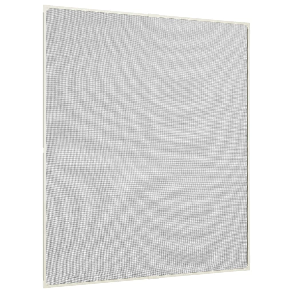 Berkfield Magnetic Insect Screen for Windows White 130x150 cm Fibreglass
