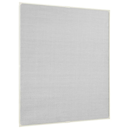 Berkfield Magnetic Insect Screen for Windows White 130x150 cm Fibreglass