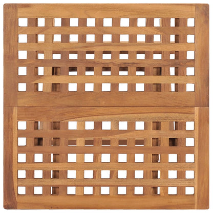 Berkfield 3 Piece Folding Outdoor Dining Set Solid Teak Wood