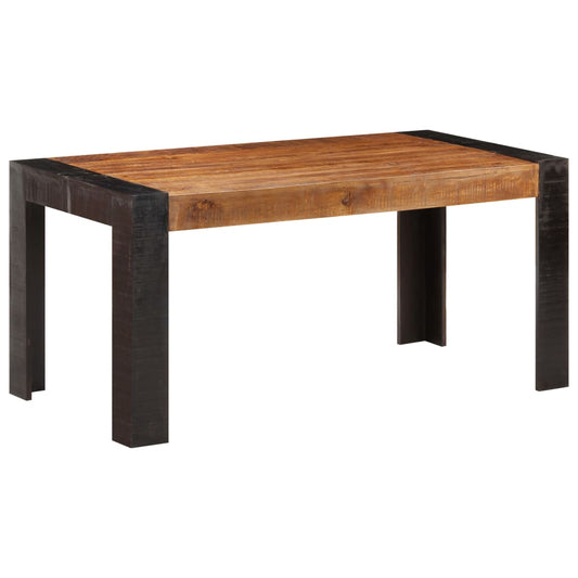 Berkfield Dining Table 160x80x76 cm Solid Mango Wood