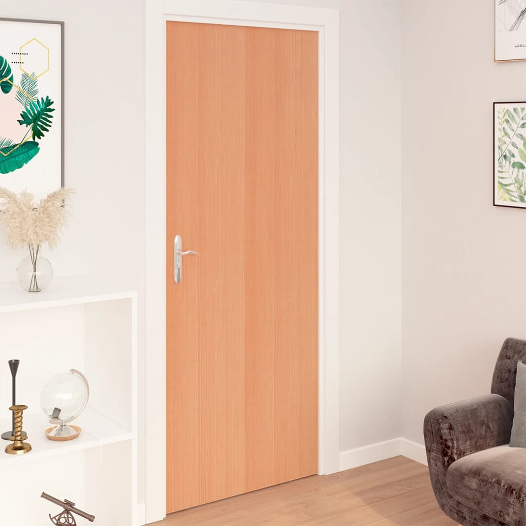 Berkfield Self-adhesive Door Films 2 pcs Light Oak 210x90 cm PVC