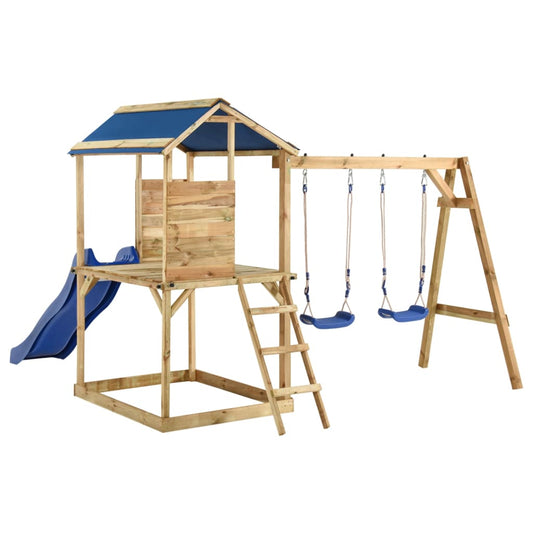 Berkfield Outdoor Playset Impregnated Wood Pine