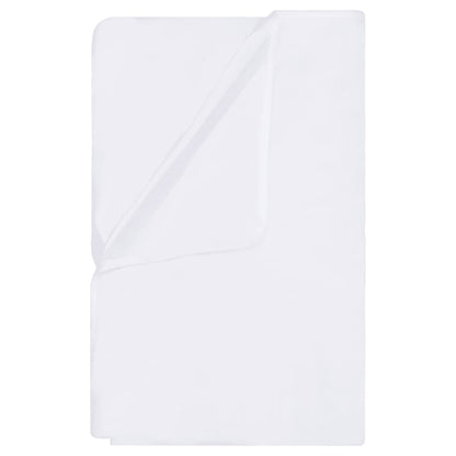Berkfield Mattress Protectors Waterproof 2 pcs Cotton 60x120 cm White