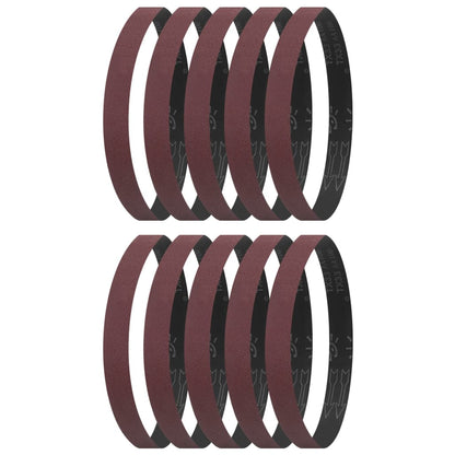 Berkfield Sanding Belts 10 pcs P180 40x760 mm