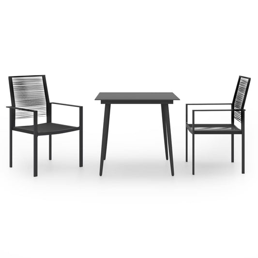 Berkfield 3 Piece Garden Dining Set