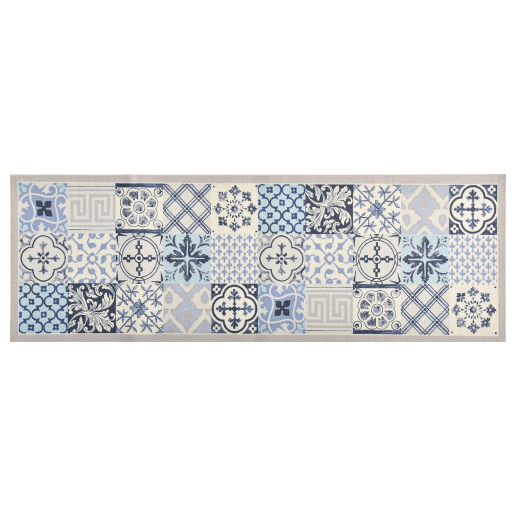 Berkfield Kitchen Carpet Washable Mosaic 60x300 cm