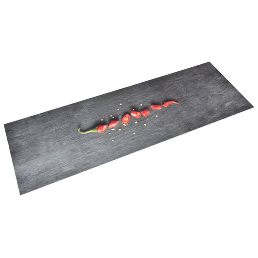 Berkfield Kitchen Carpet Washable Pepper 60x180 cm