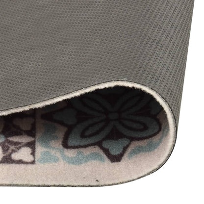 Berkfield Kitchen Carpet Washable Mosaic Colour 60x300 cm