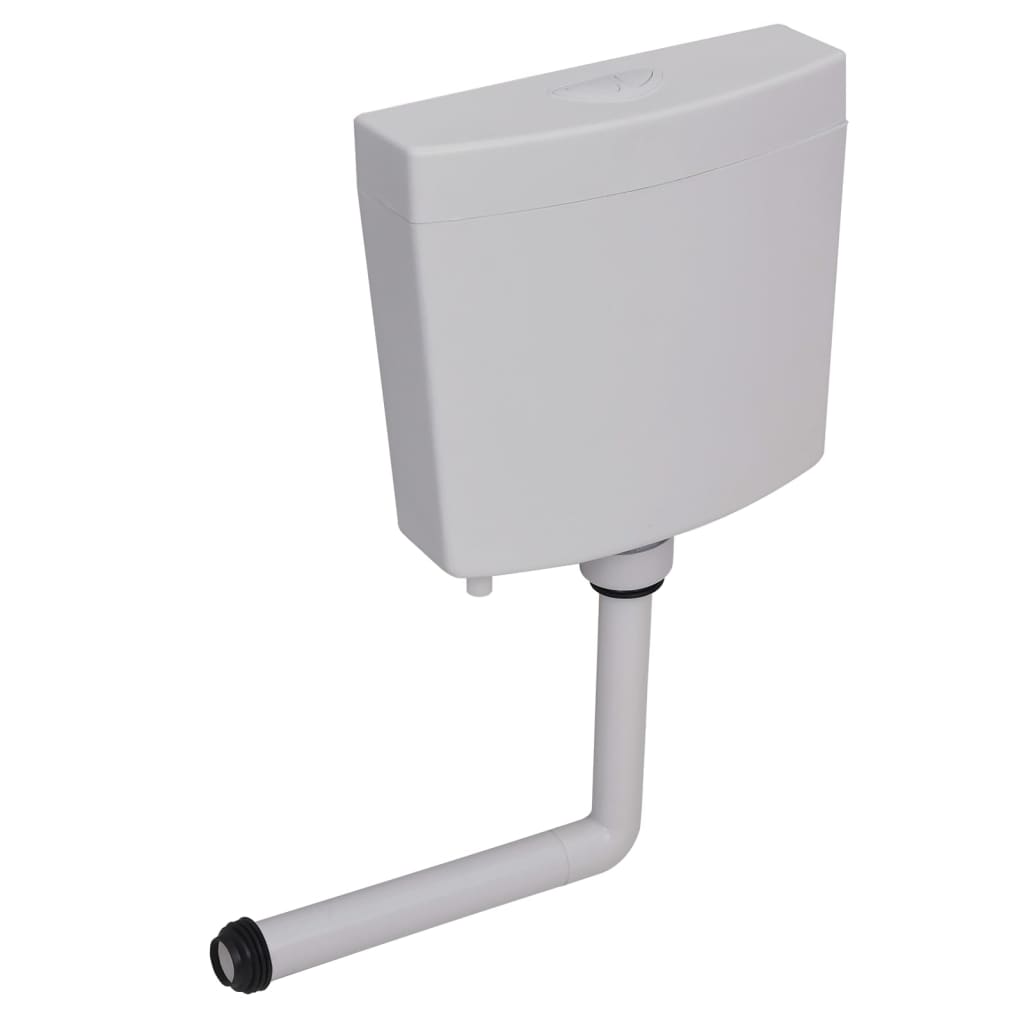Berkfield Toilet Cistern with Bottom Water Inlet 3/6 L Grey