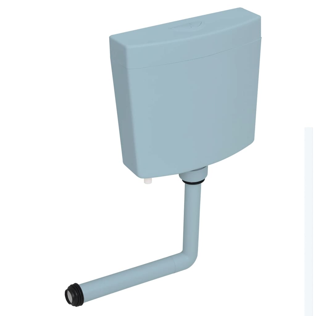Berkfield Toilet Cistern with Bottom Water Inlet 3/6 L Blue