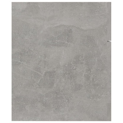 Berkfield 2 Piece Bathroom Furniture Set Concrete Grey Engineered Wood