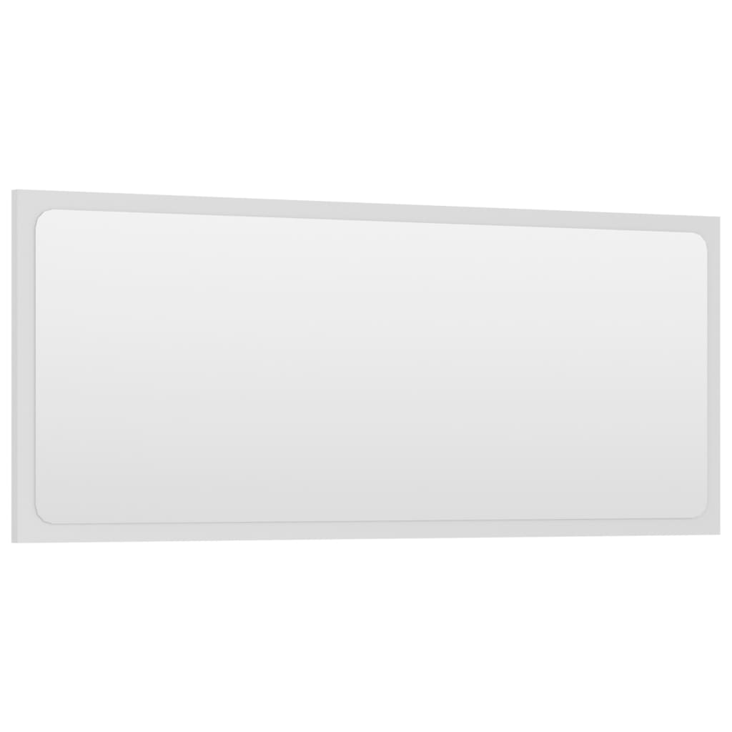 Berkfield 2 Piece Bathroom Furniture Set White Engineered Wood