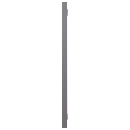 Berkfield 2 Piece Bathroom Furniture Set High Gloss Grey Engineered Wood