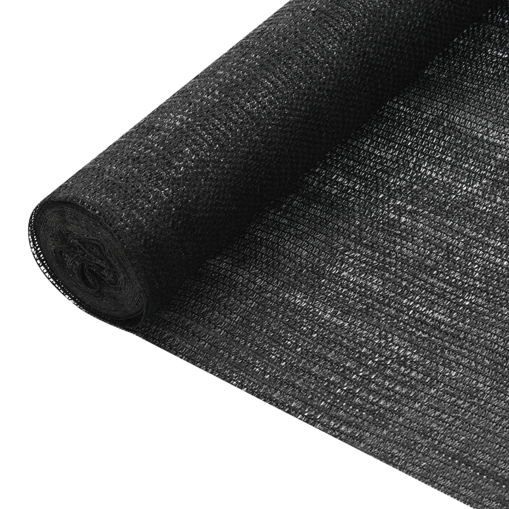 Berkfield Privacy Net Black 1.2x10 m HDPE 75 g/m�__