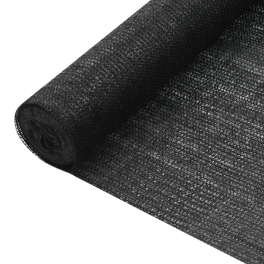 Berkfield Privacy Net Black 1.2x10 m HDPE 75 g/m�__