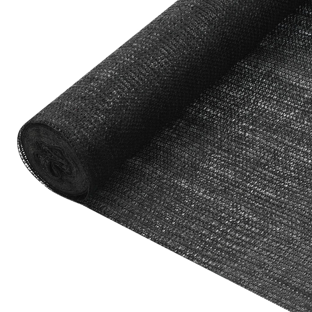 Berkfield Privacy Net Black 1.2x25 m HDPE 75 g/m�__