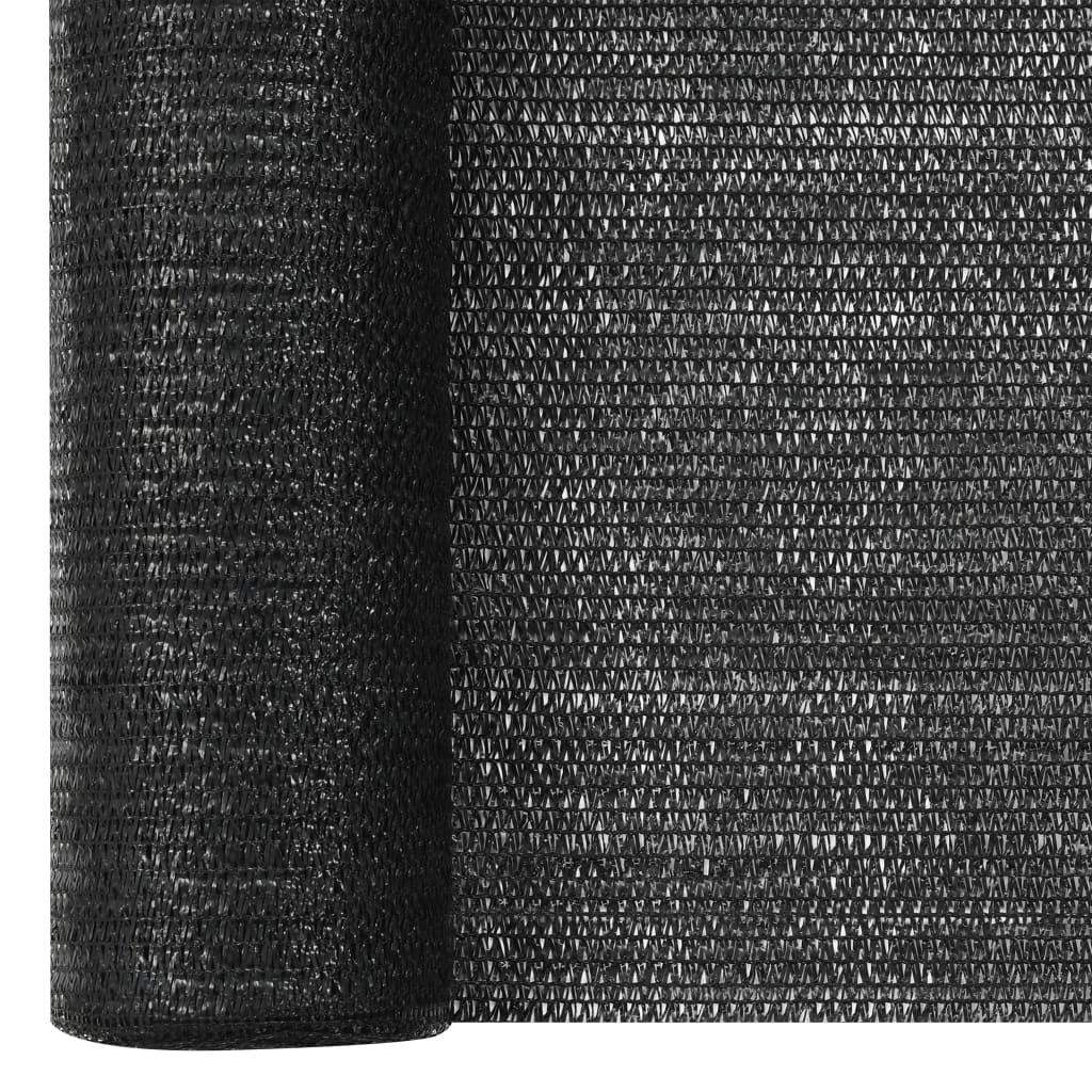 Berkfield Privacy Net Black 1.2x25 m HDPE 75 g/m�__