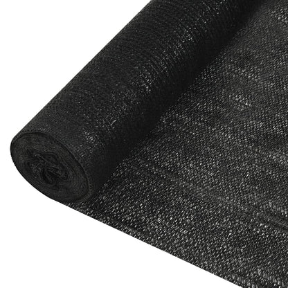 Berkfield Privacy Net Black 1x10 m HDPE 150 g/m�__