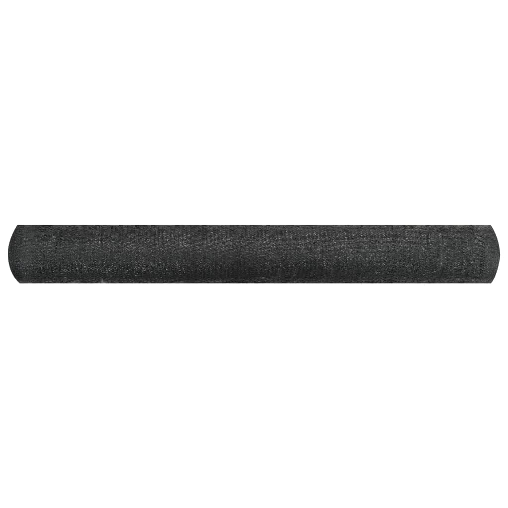 Berkfield Privacy Net Black 1.5x25 m HDPE 150 g/m�__