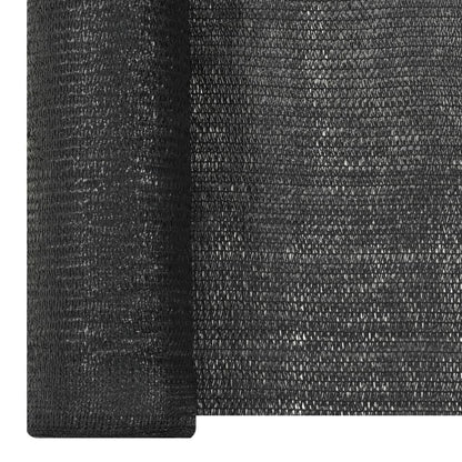 Berkfield Privacy Net Black 1.5x25 m HDPE 150 g/m�__