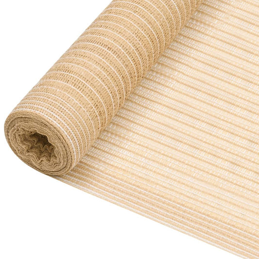 Berkfield Privacy Net Beige 1.5x10 m HDPE 150 g/må_