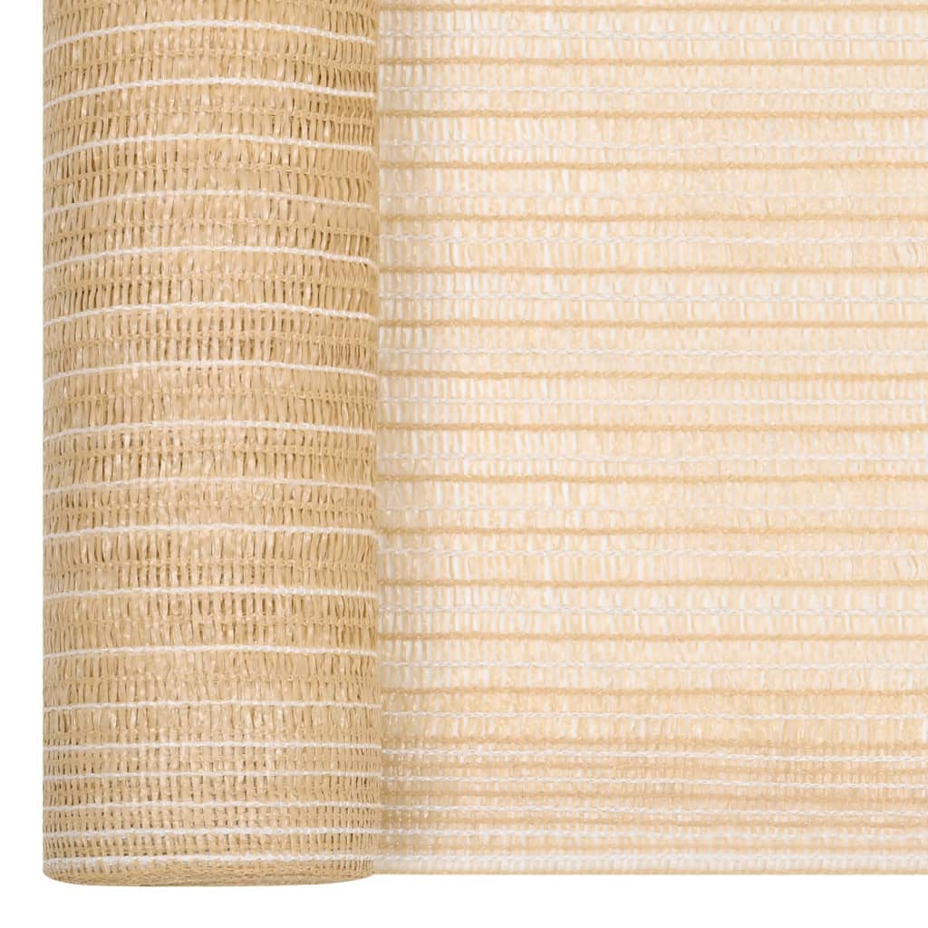 Berkfield Privacy Net Beige 1.5x25 m HDPE 150 g/m�__