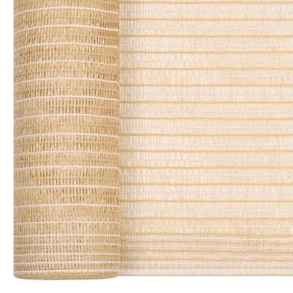 Berkfield Privacy Net Beige 1.5x25 m HDPE 150 g/m�__