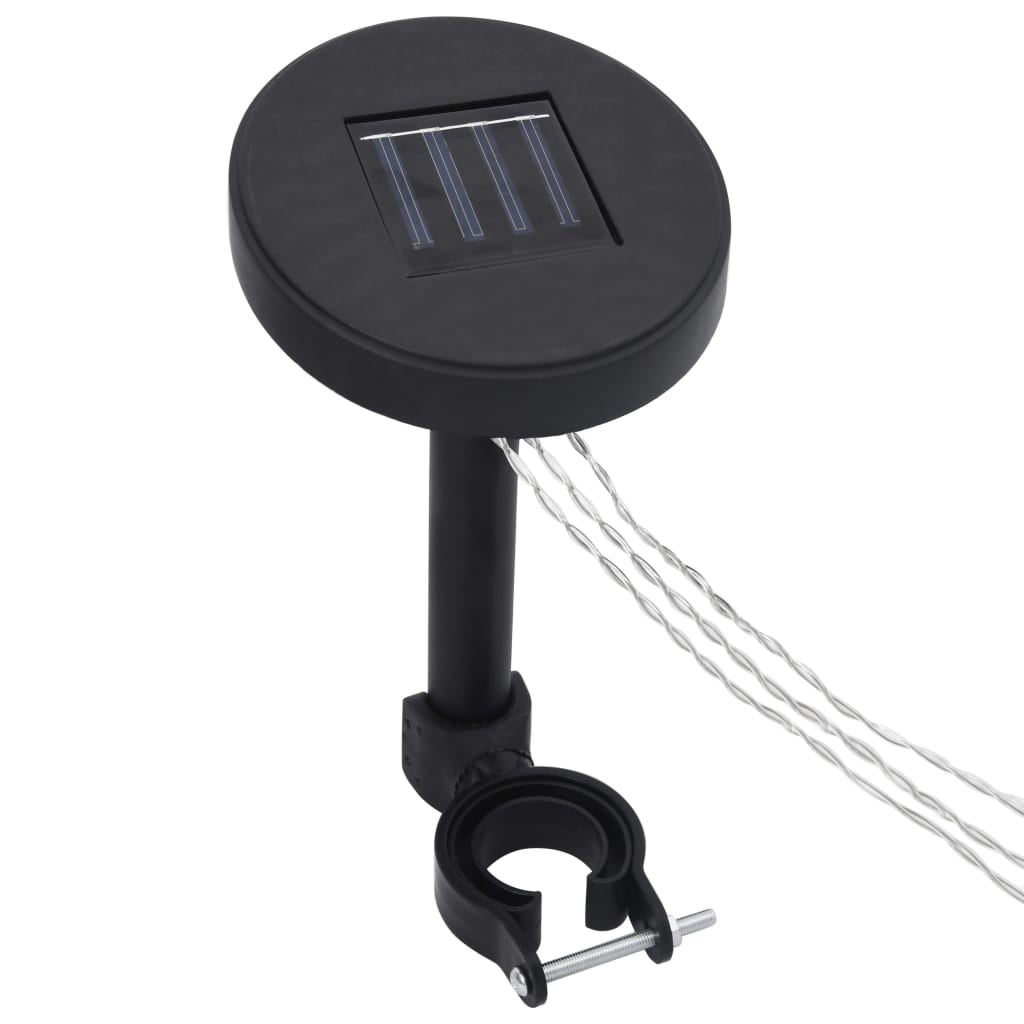 Berkfield Gazebo LED String Lights with Solar Panel
