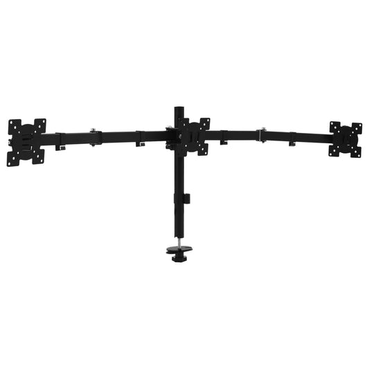 Berkfield Triple Monitor Desk Mount Stand 13-23