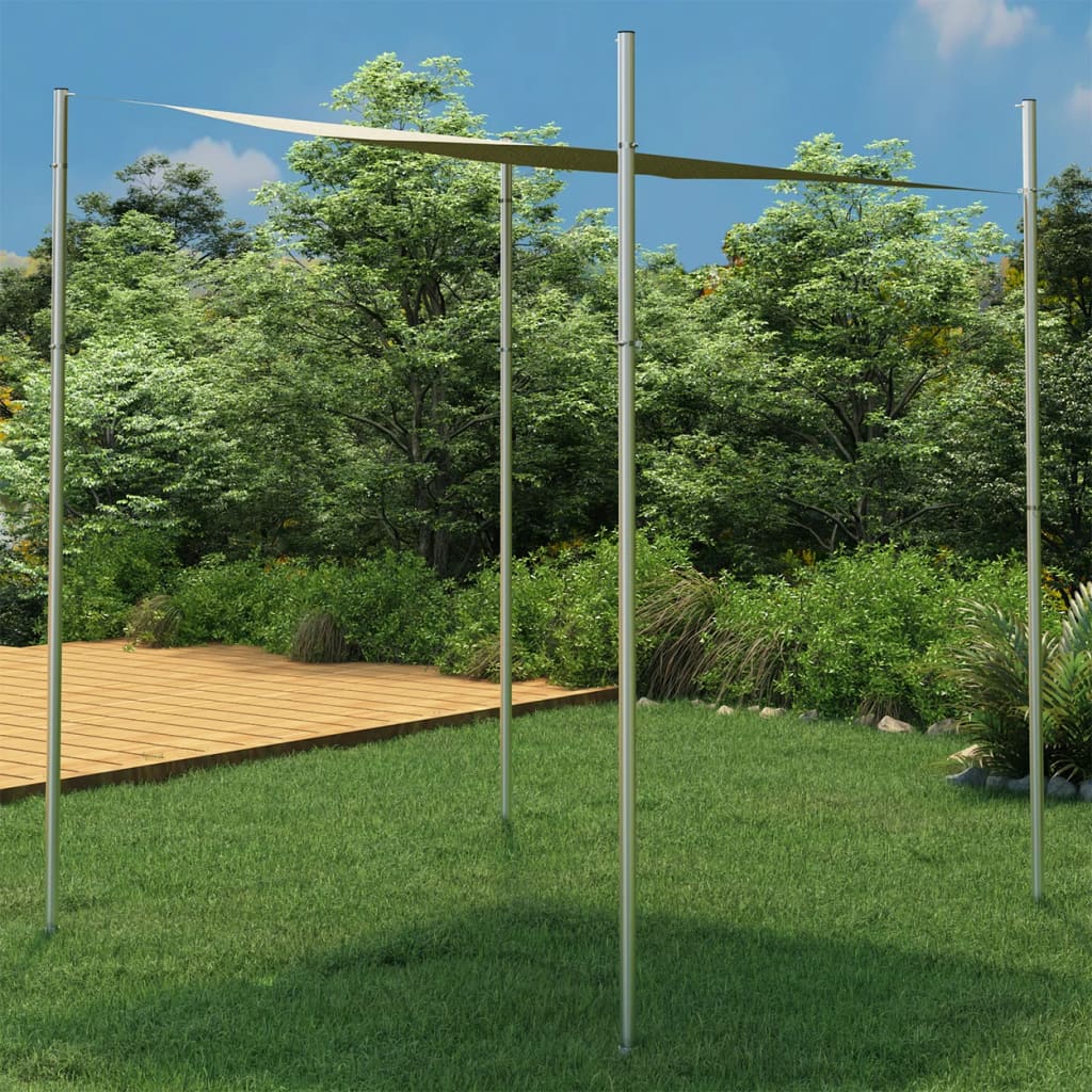 Berkfield Sunshade Sail Pole 300 cm Stainless Steel