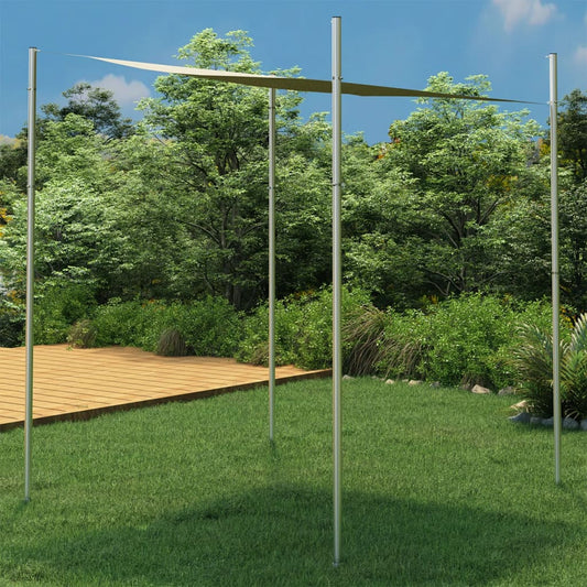 Berkfield Sunshade Sail Pole 300 cm Stainless Steel